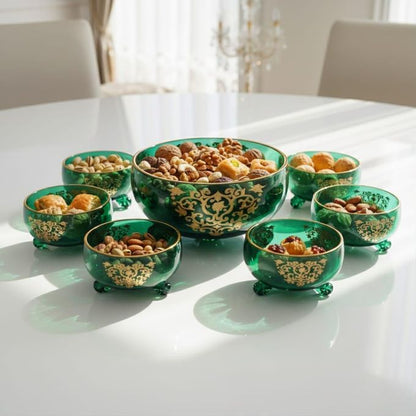 Service de bols en cristal