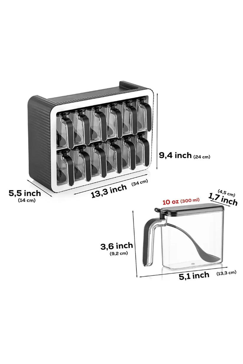 Ensemble de Pots à Épices
