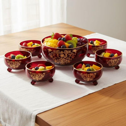 Service de bols en cristal