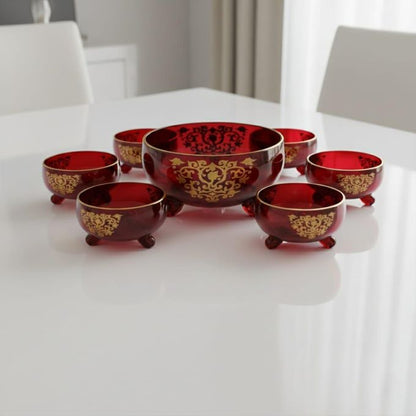 Service de bols en cristal