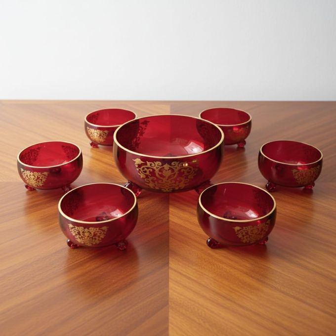 Service de bols en cristal