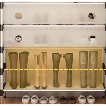 Étagère de rangement de chaussures et porte accessoires