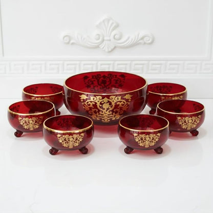 Service de bols en cristal