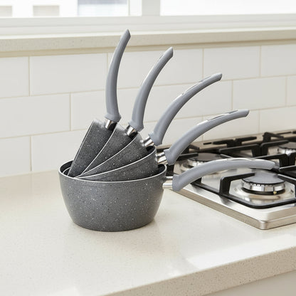 🍳 Ensemble de casseroles effet pierre