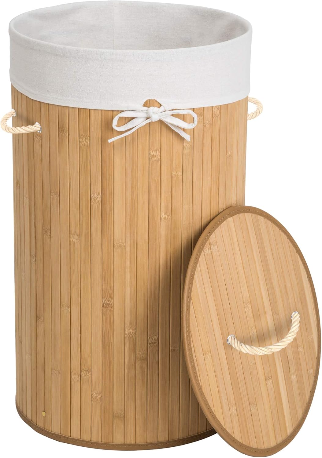 Panier à Linge Design en Matériau Naturel