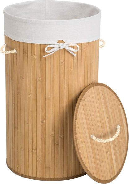 Panier à Linge Design en Matériau Naturel