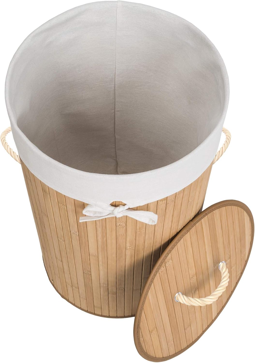 Panier à Linge Design en Matériau Naturel