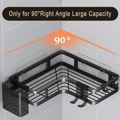 Étagère de Douche d’Angle – Sans Perçage