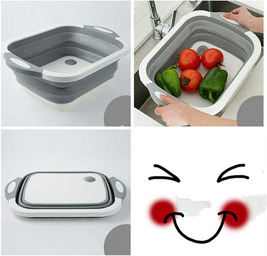 Panier de Lavage et Planche à Découper, Pratique et Polyvalent