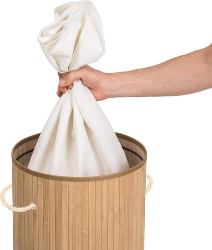 Panier à Linge Design en Matériau Naturel