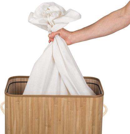 Panier à Linge Design en Matériau Naturel