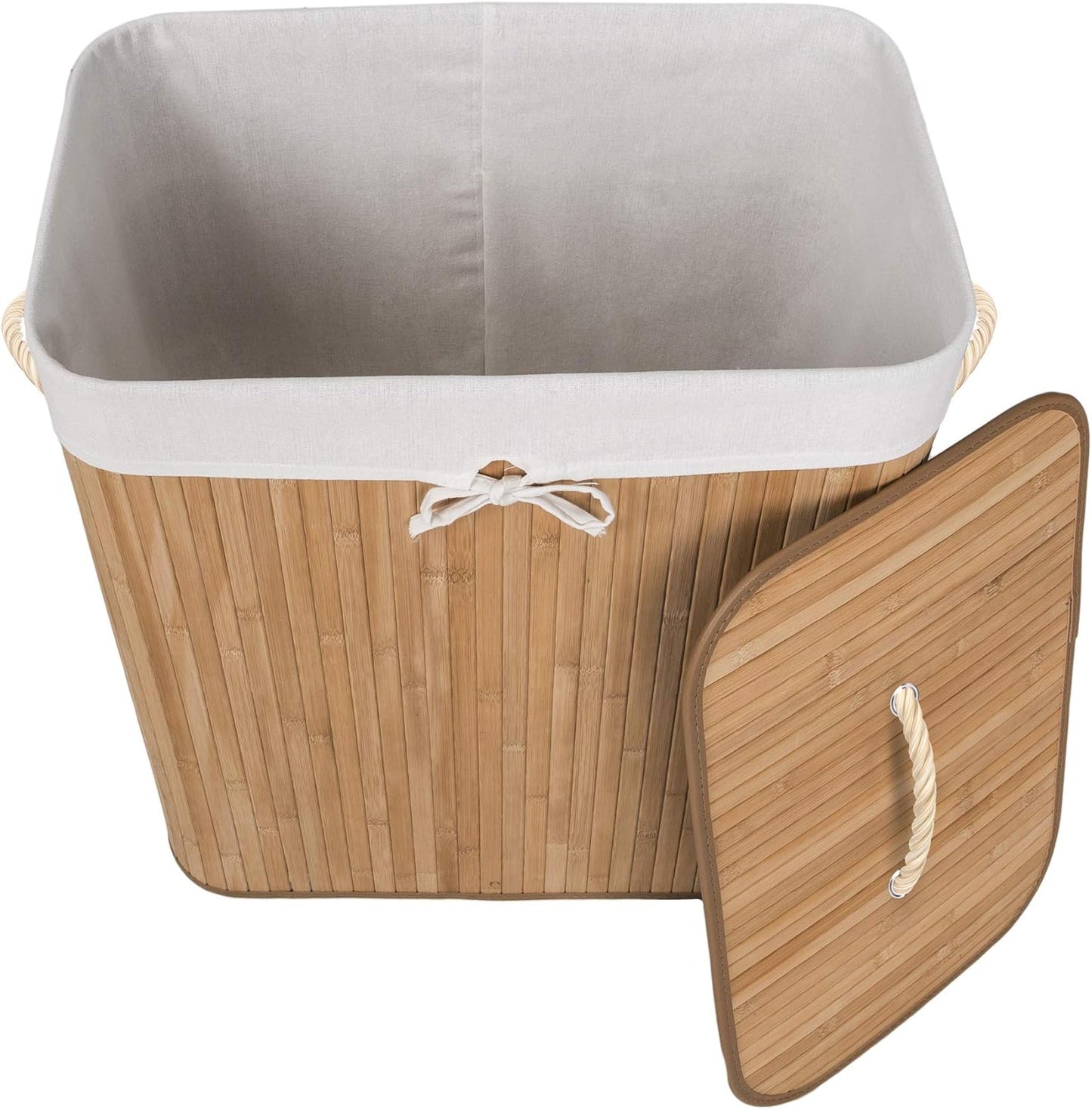 Panier à Linge Design en Matériau Naturel