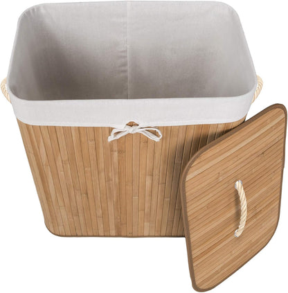 Panier à Linge Design en Matériau Naturel