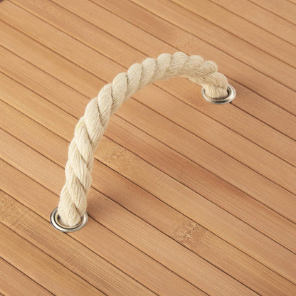 Panier à Linge Design en Matériau Naturel