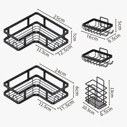 L'étagère de salle de bain