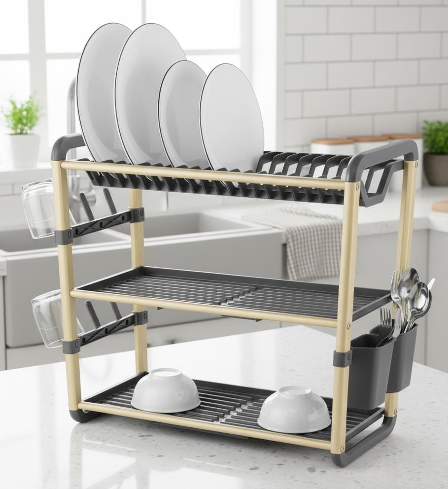 ÉGOUTTOIR DE CUISINE EN ALUMINIUM